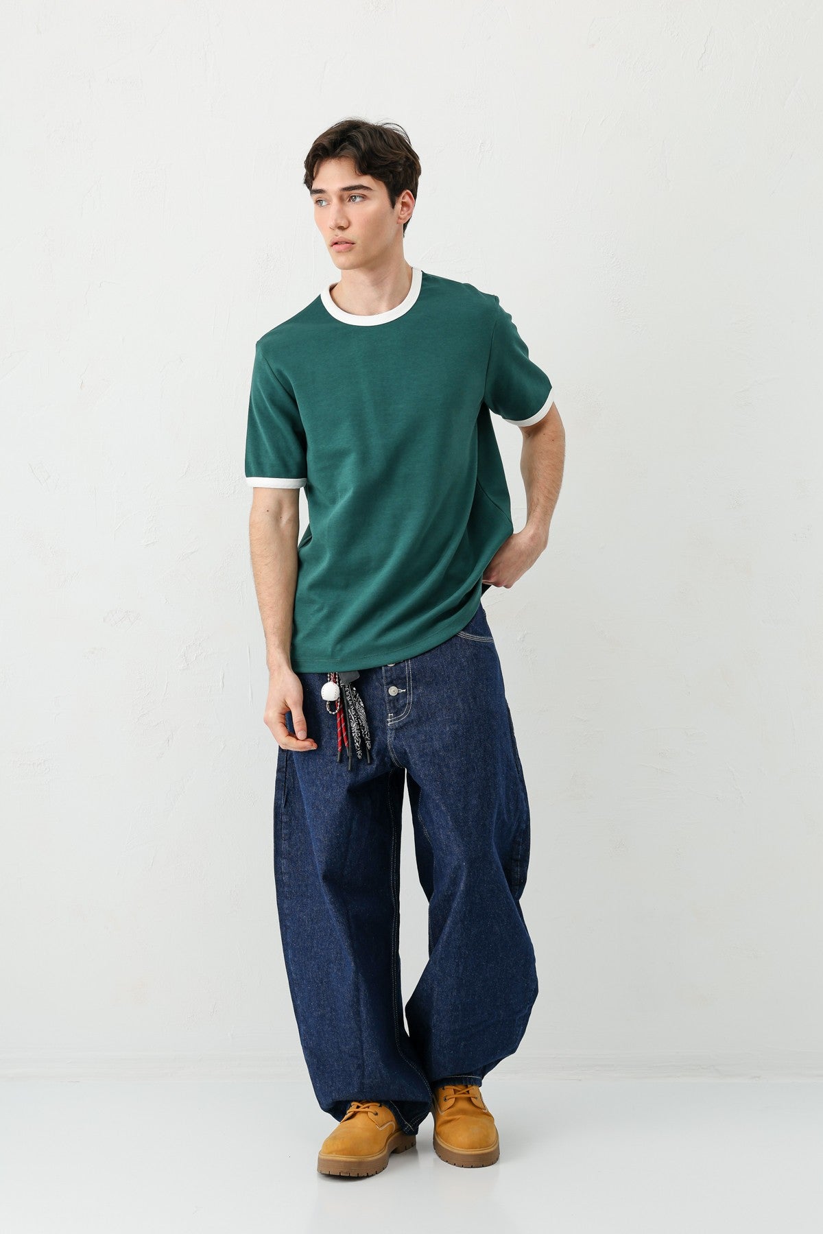 Short-Sleeved Regular-Fit T-Shirt