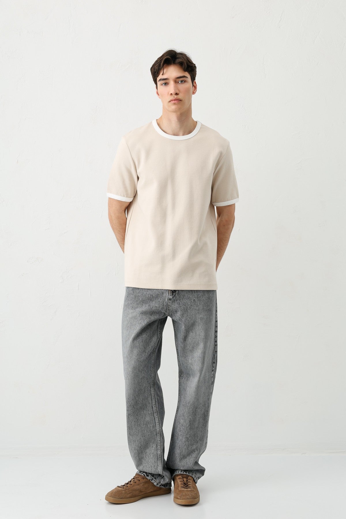 Short-Sleeved Regular-Fit T-Shirt