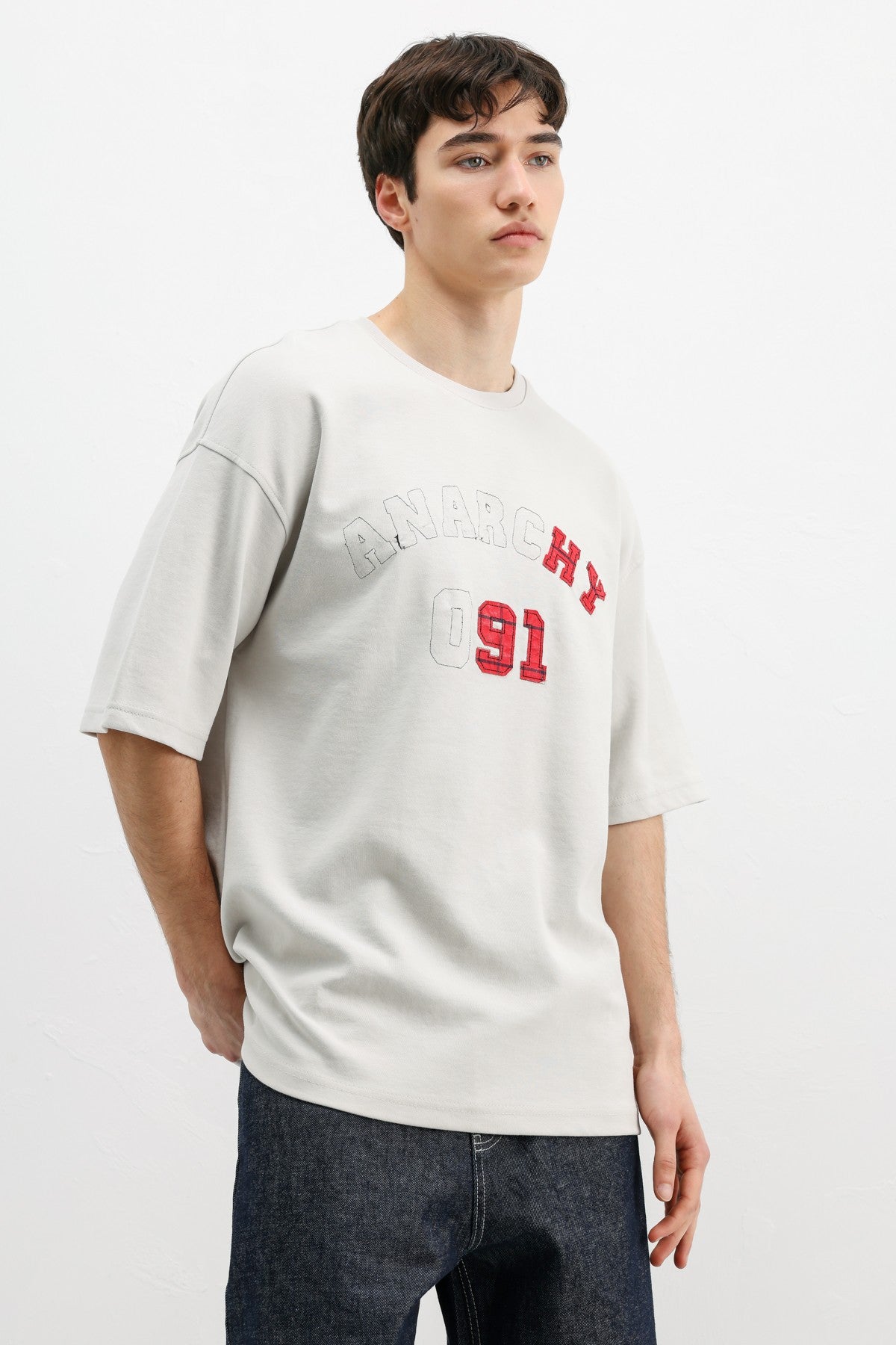 Oversized Printed T-Shirt V70-153