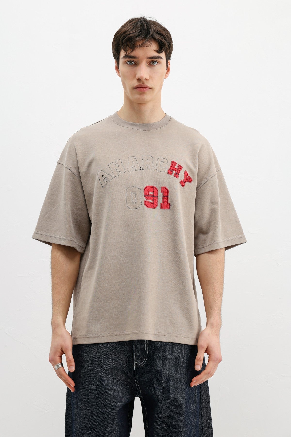 Oversized Printed T-Shirt V70-153