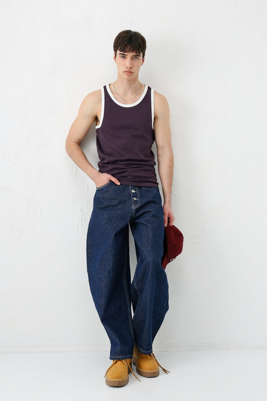 Oversized T-Shirt with Straps