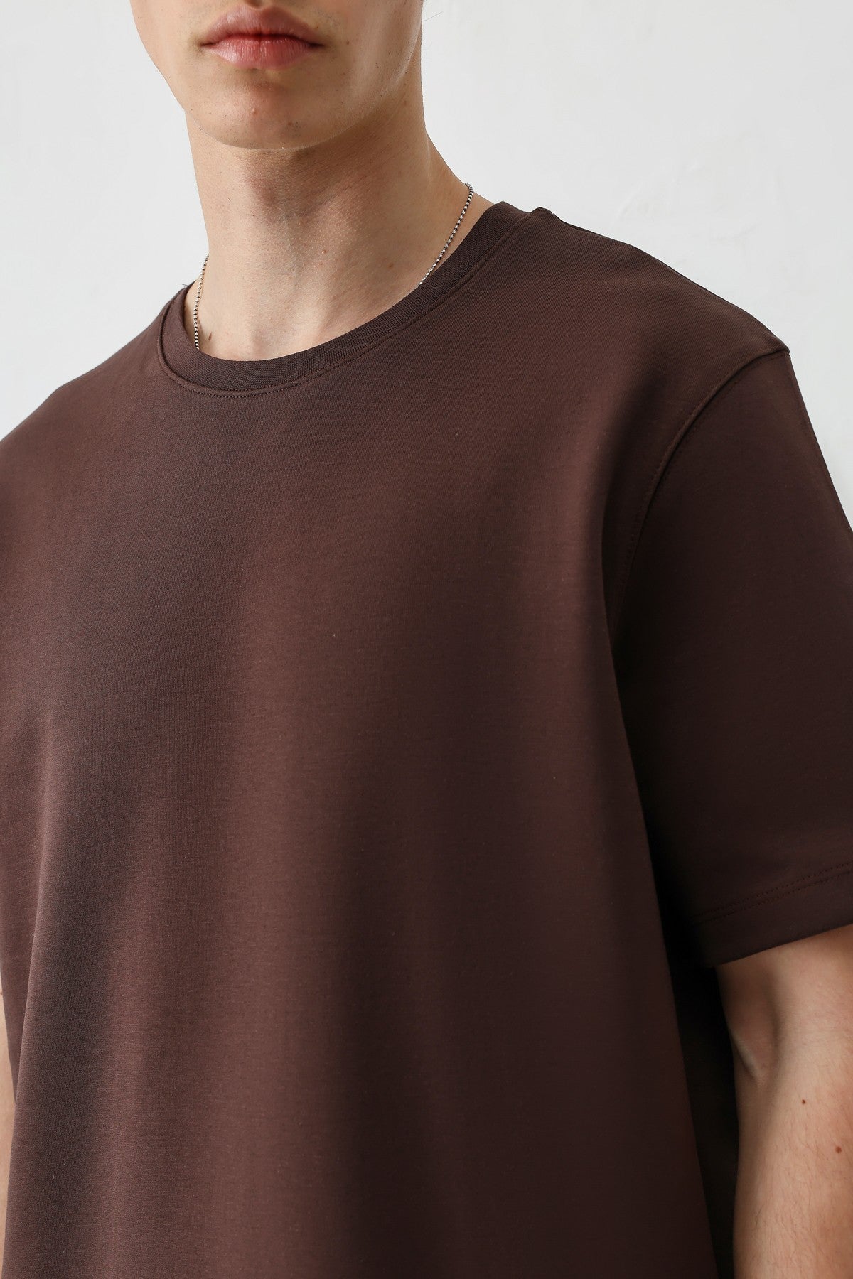 Short-Sleeved Boxy-Fit T-Shirt
