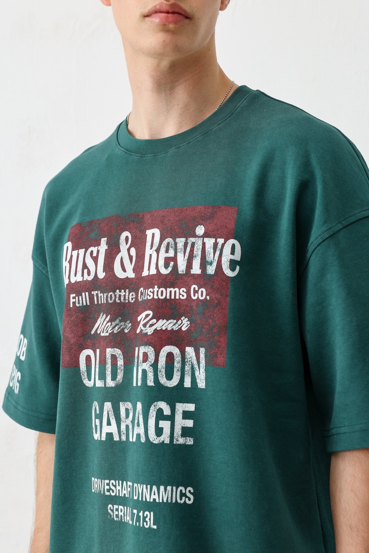 Oversized Printed T-Shirt, Neft