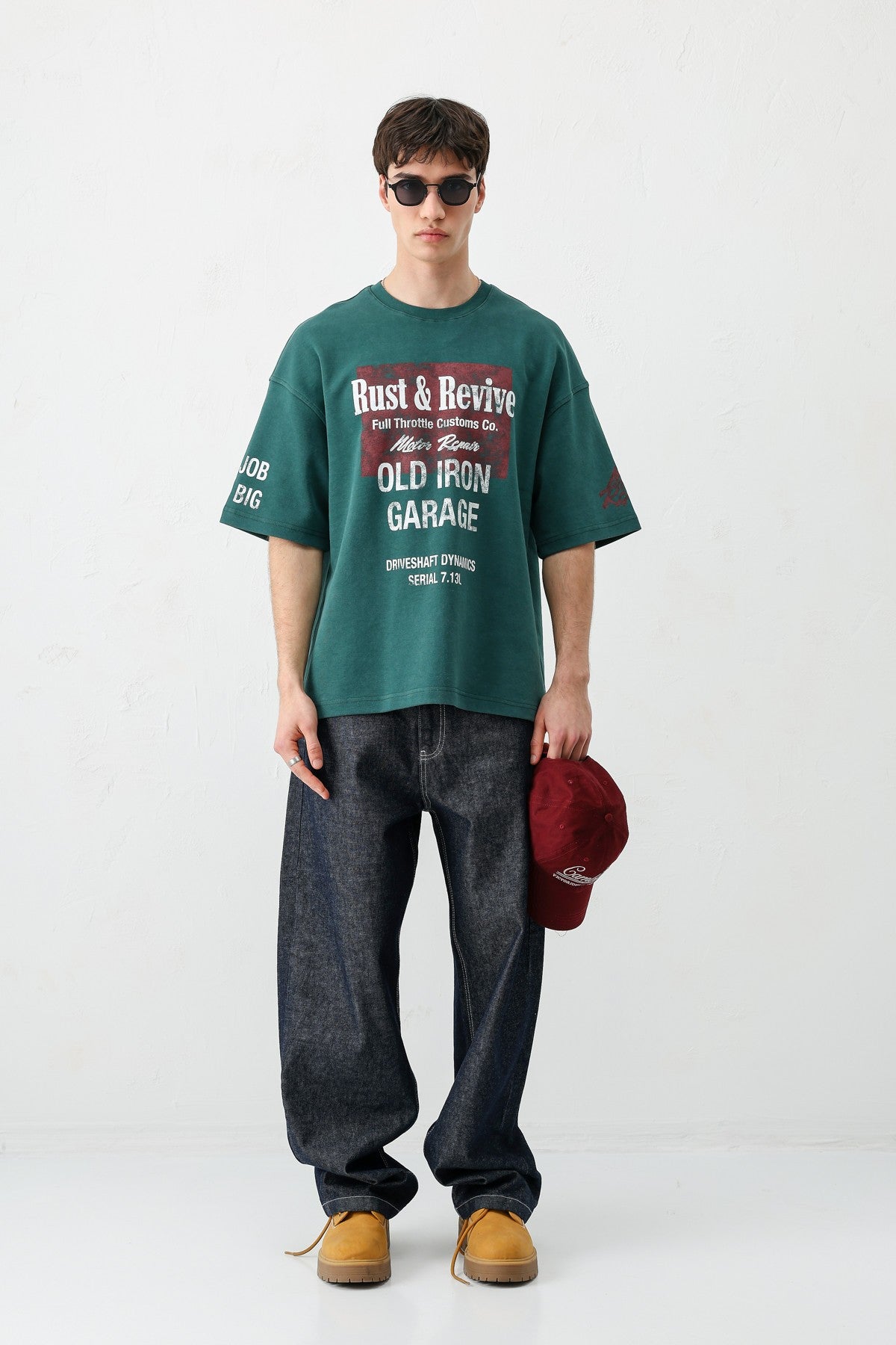 Oversized Printed T-Shirt, Neft