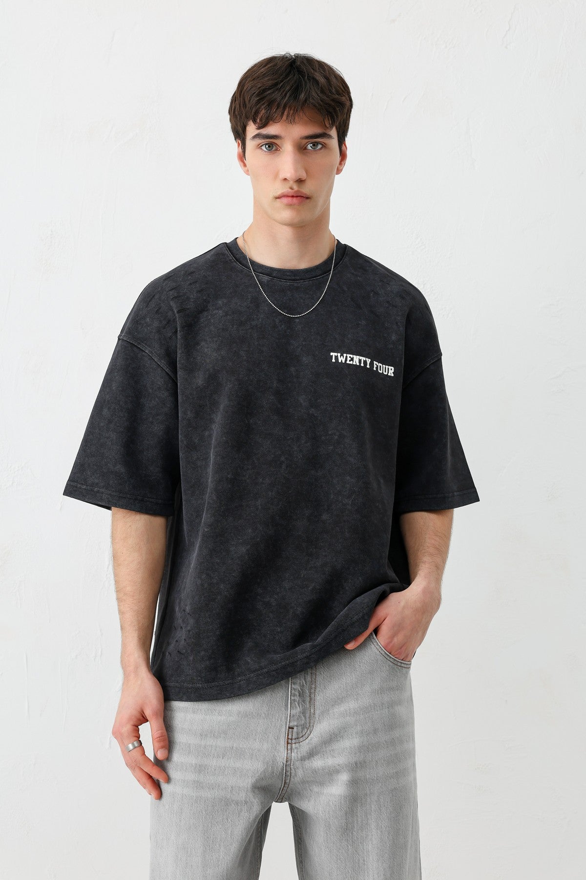 Printed Oversized T-Shirt V70-168