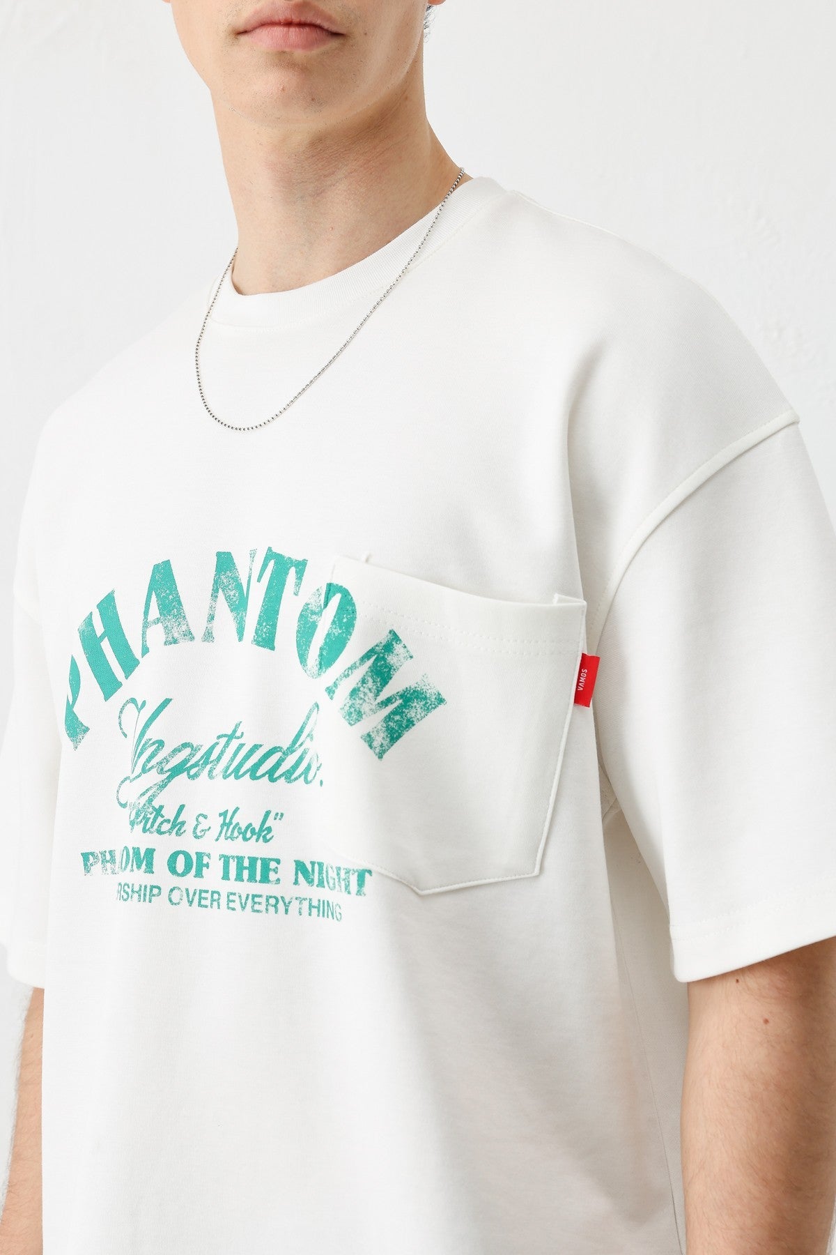 Short-Sleeved Boxy-Fit Printed T-Shirt