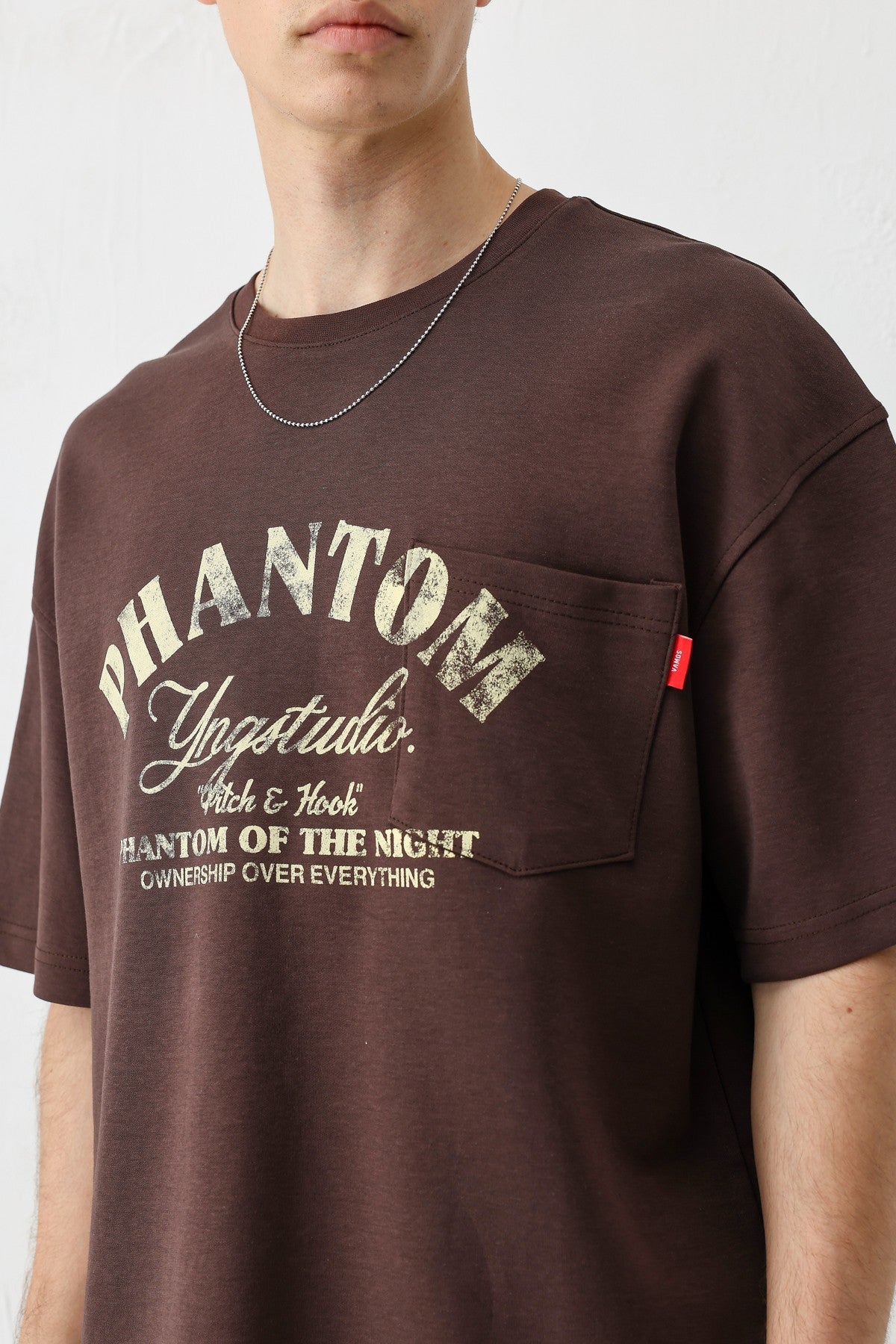 Short-Sleeved Boxy-Fit Printed T-Shirt
