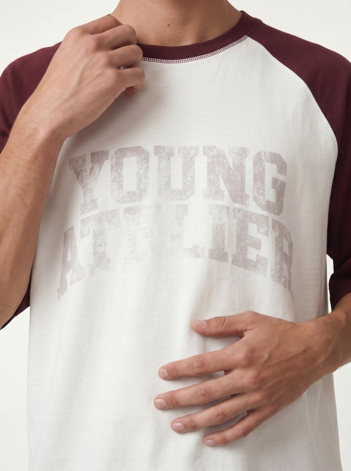 Printed Oversized T-Shirt V70-177