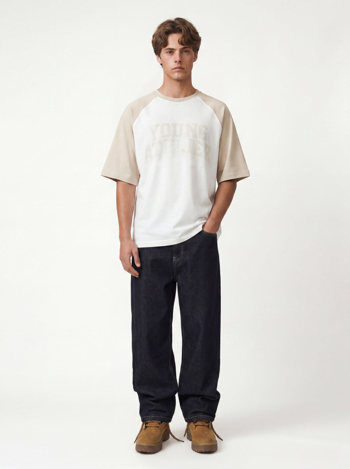 Printed Oversized T-Shirt V70-177