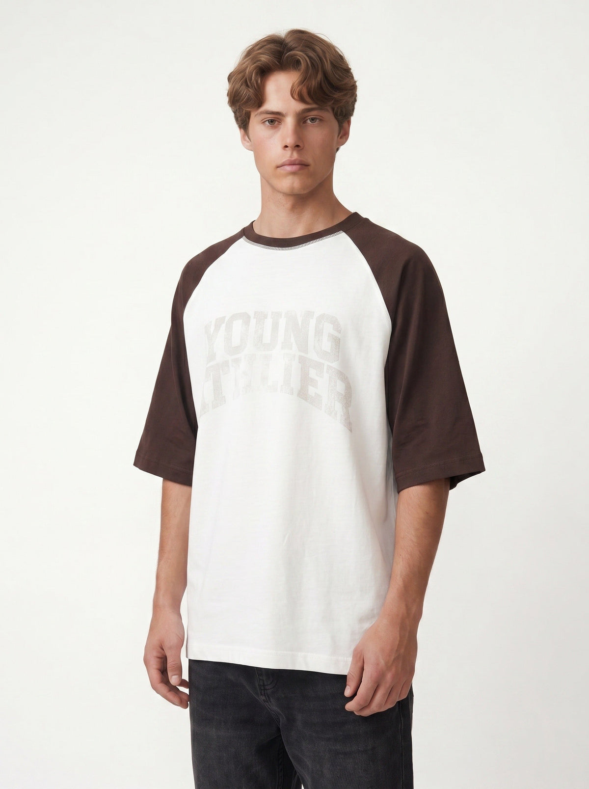 Printed Oversized T-Shirt V70-177