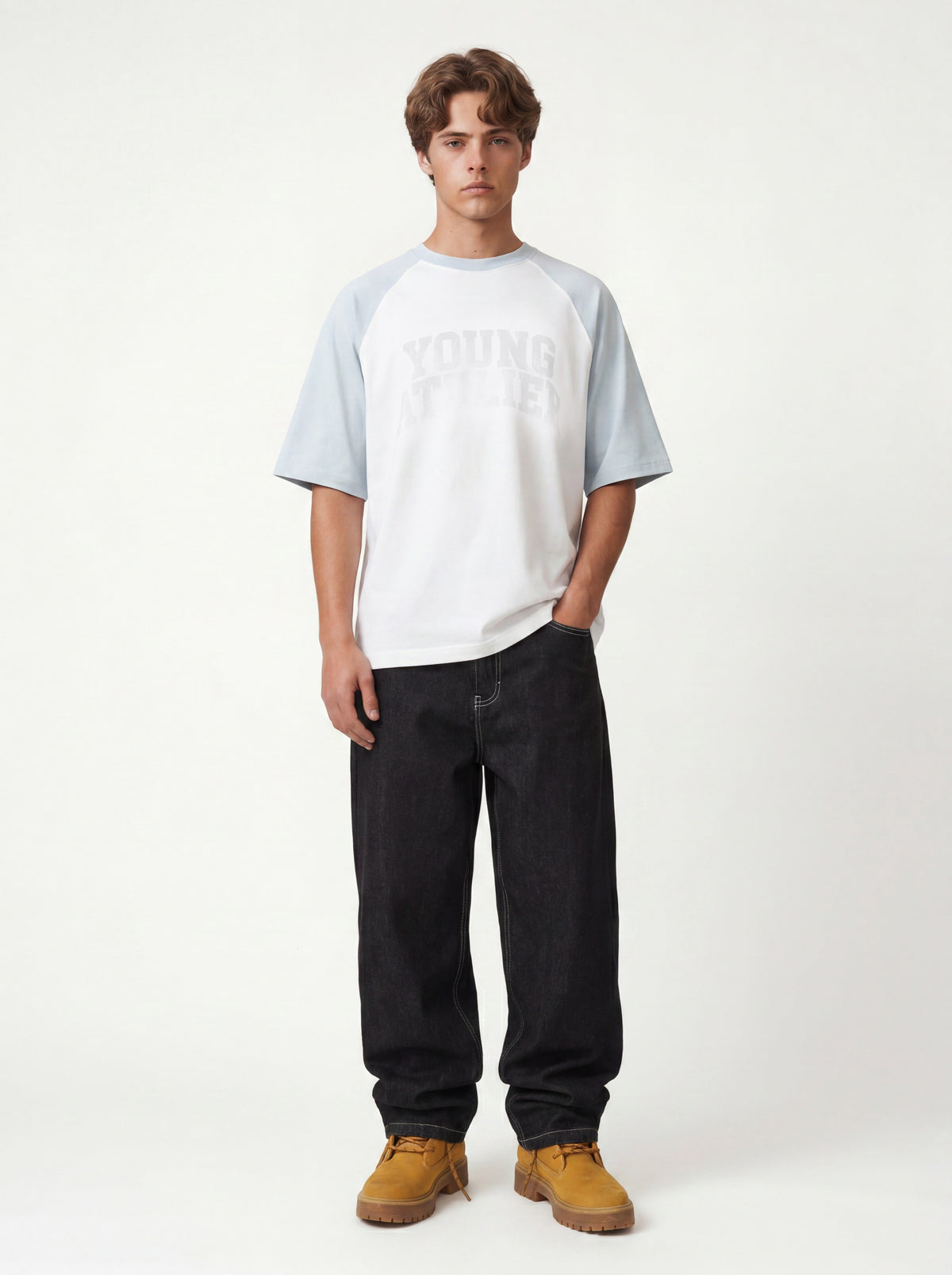 Printed Oversized T-Shirt V70-177