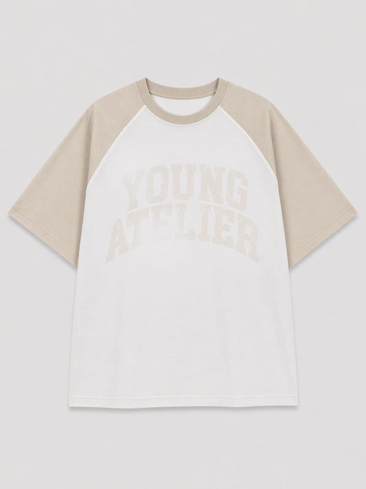 Printed Oversized T-Shirt V70-177