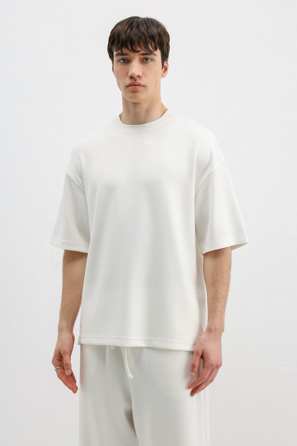Oversized T-Shirt with Modal Blend