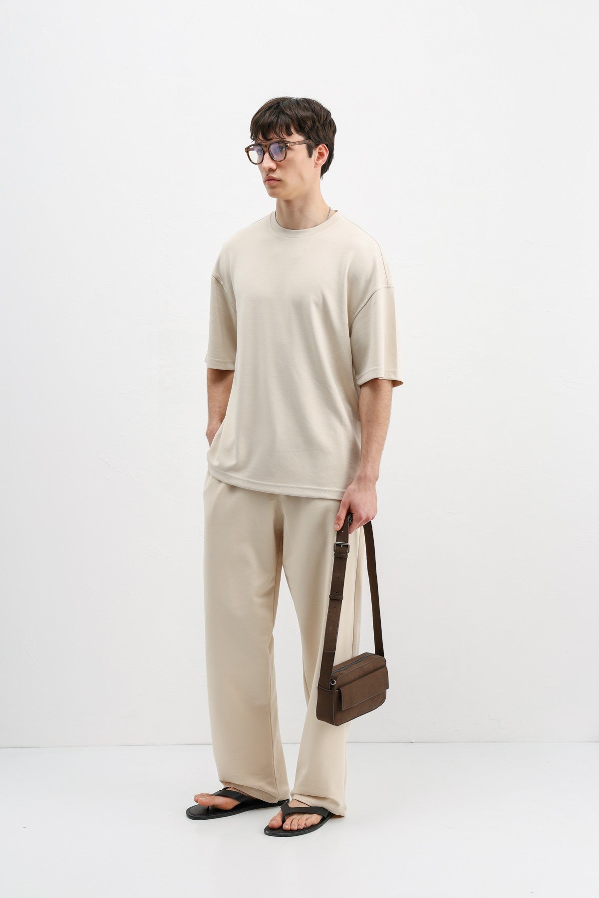 Oversized T-Shirt with Modal Blend
