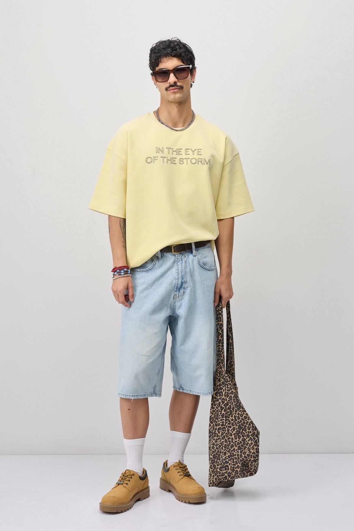 Oversized T-Shirt with Front Print