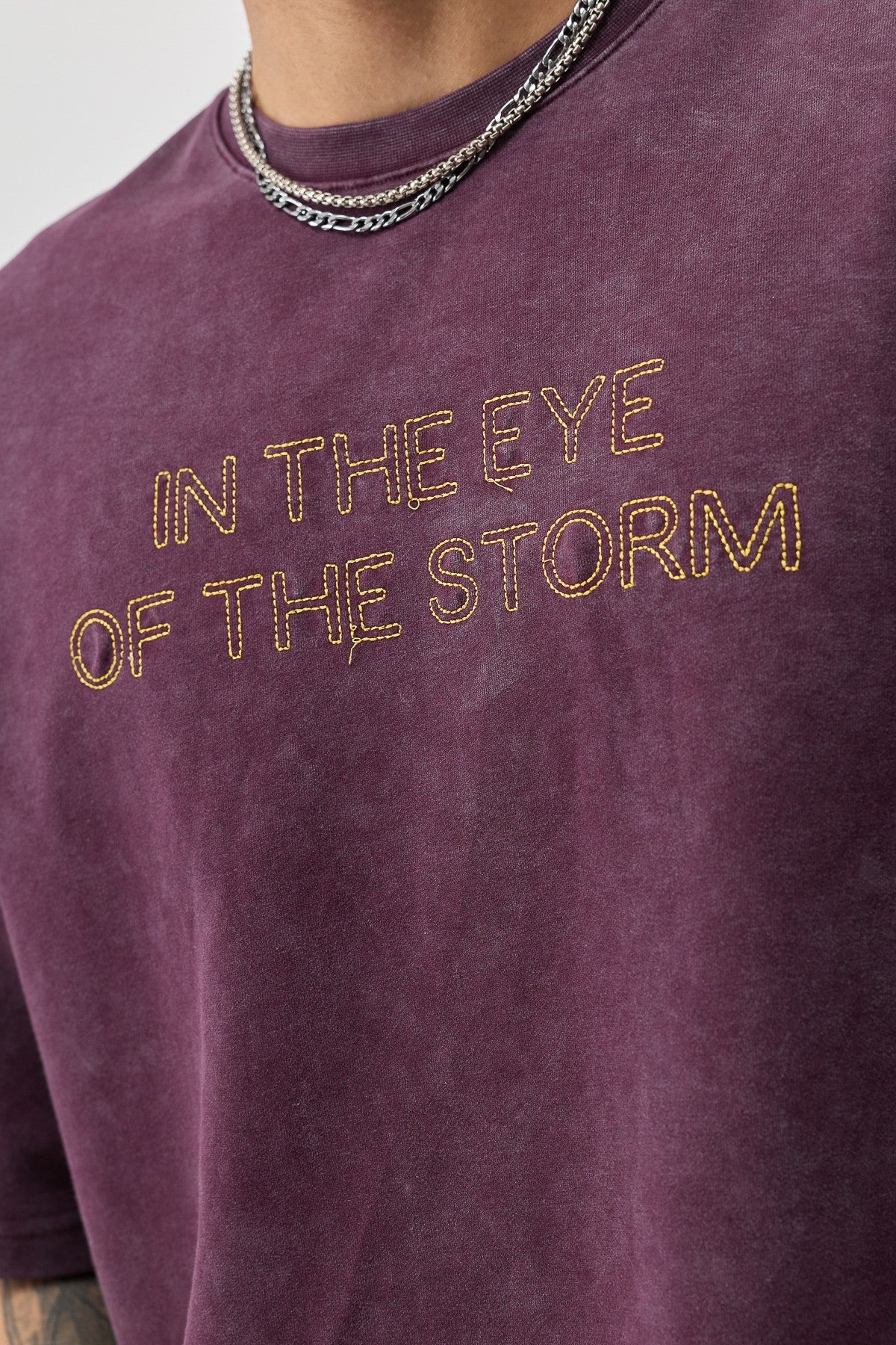 Oversized T-Shirt with Front Print