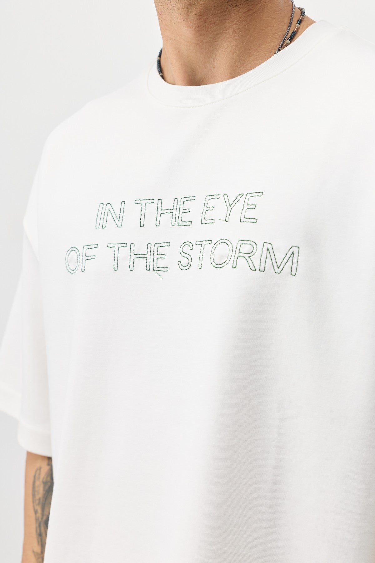 Oversized T-Shirt with Front Print