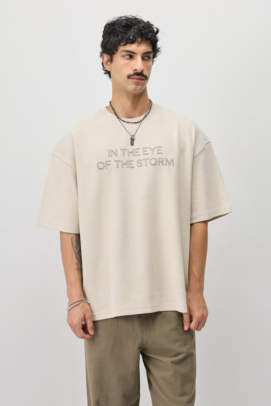 Oversized T-Shirt with Front Print
