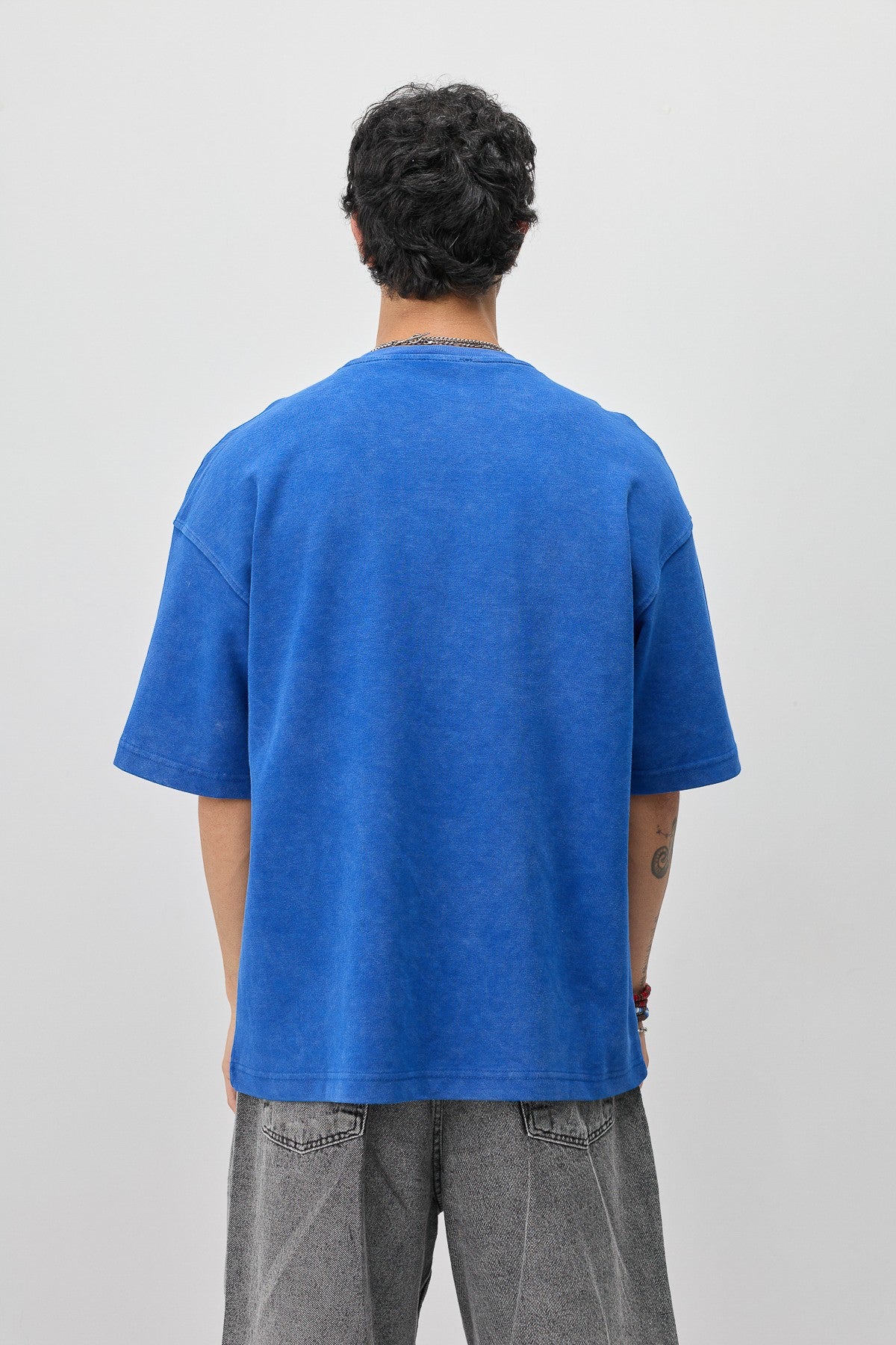 Oversized T-Shirt with Ibiza Print