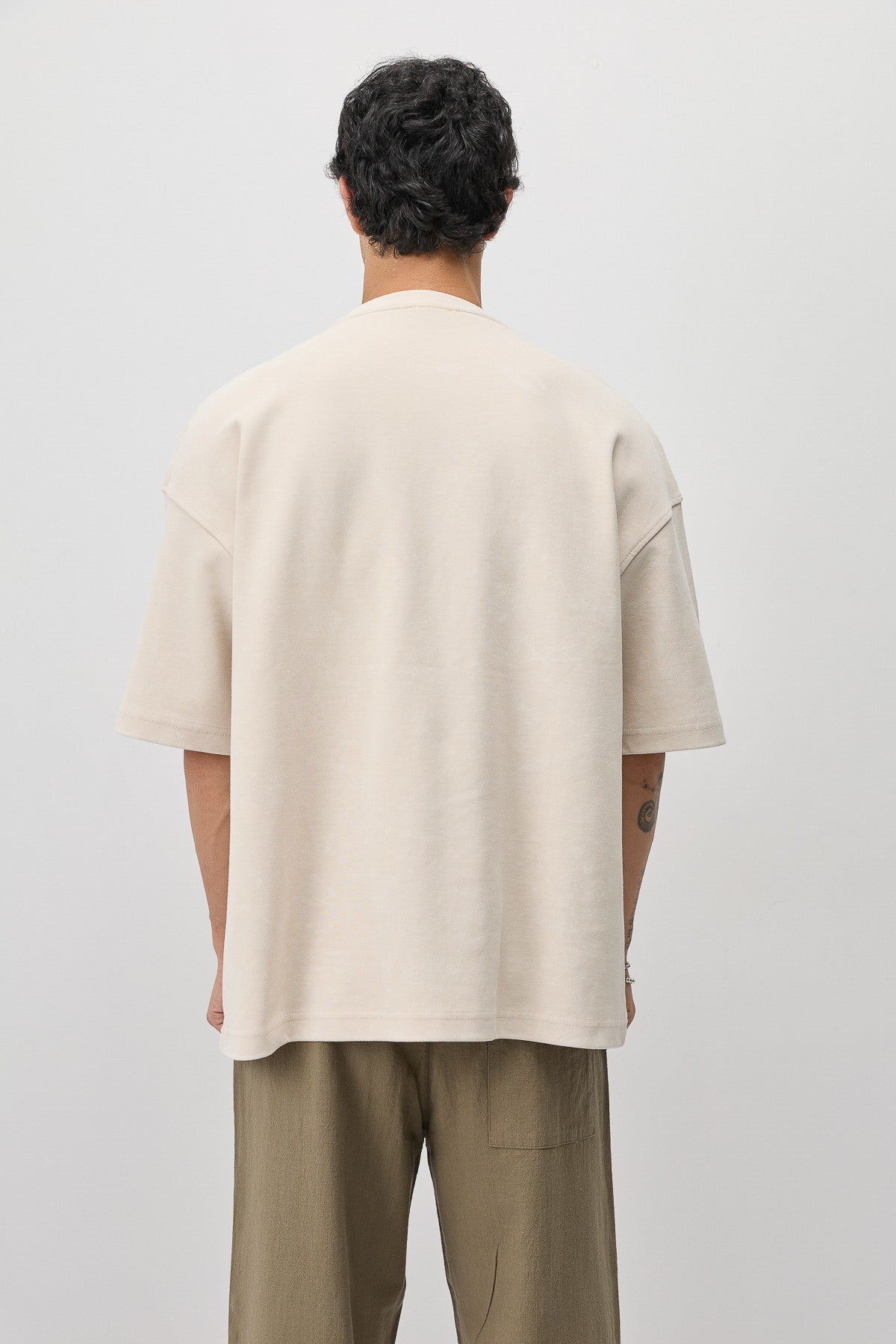 Oversized T-Shirt with Ibiza Print
