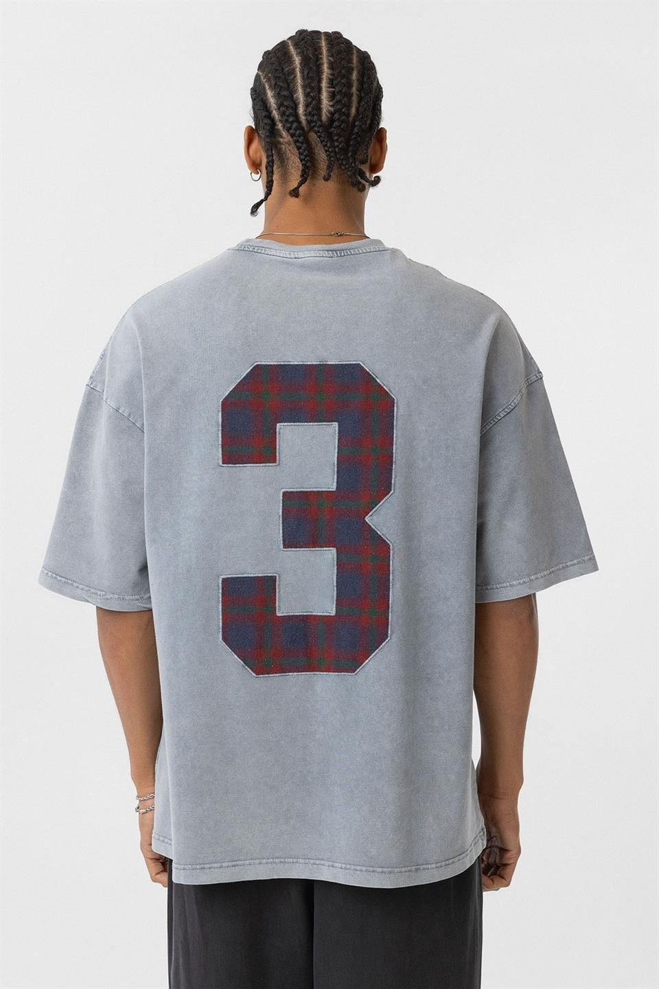 Oversized T-Shirt with Back Print (Machine Washable)