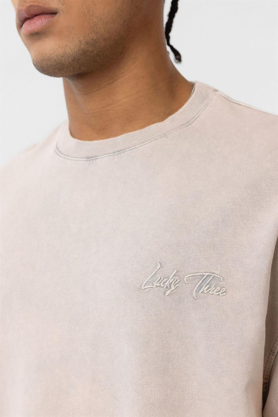 Oversized T-Shirt with Back Print (Machine Washable)