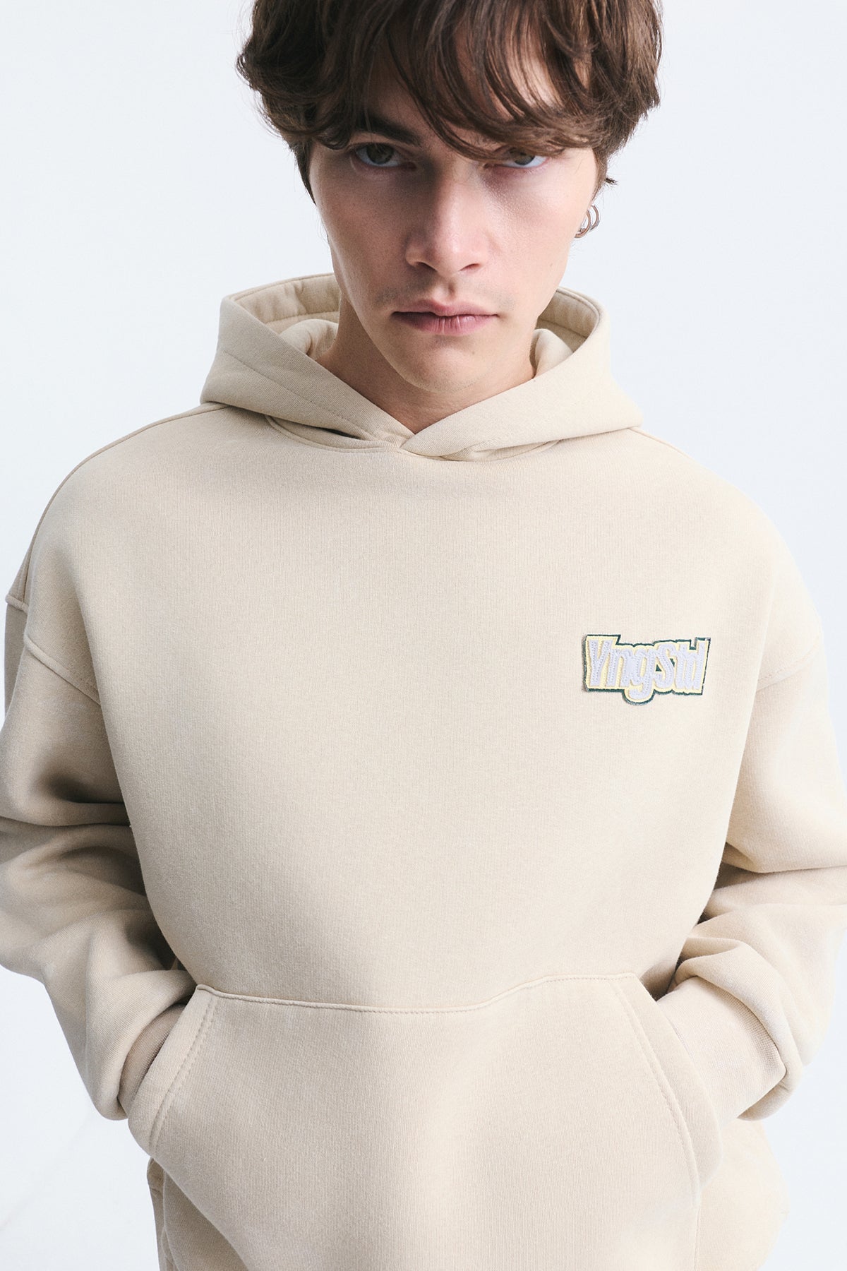 Oversized Sweatshirt with Back Print