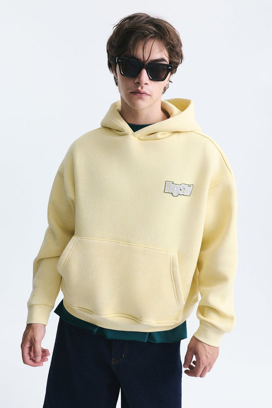 Oversized Sweatshirt with Back Print