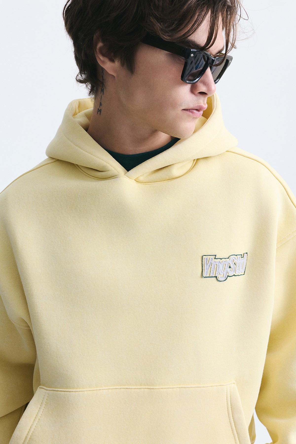 Oversized Sweatshirt with Back Print