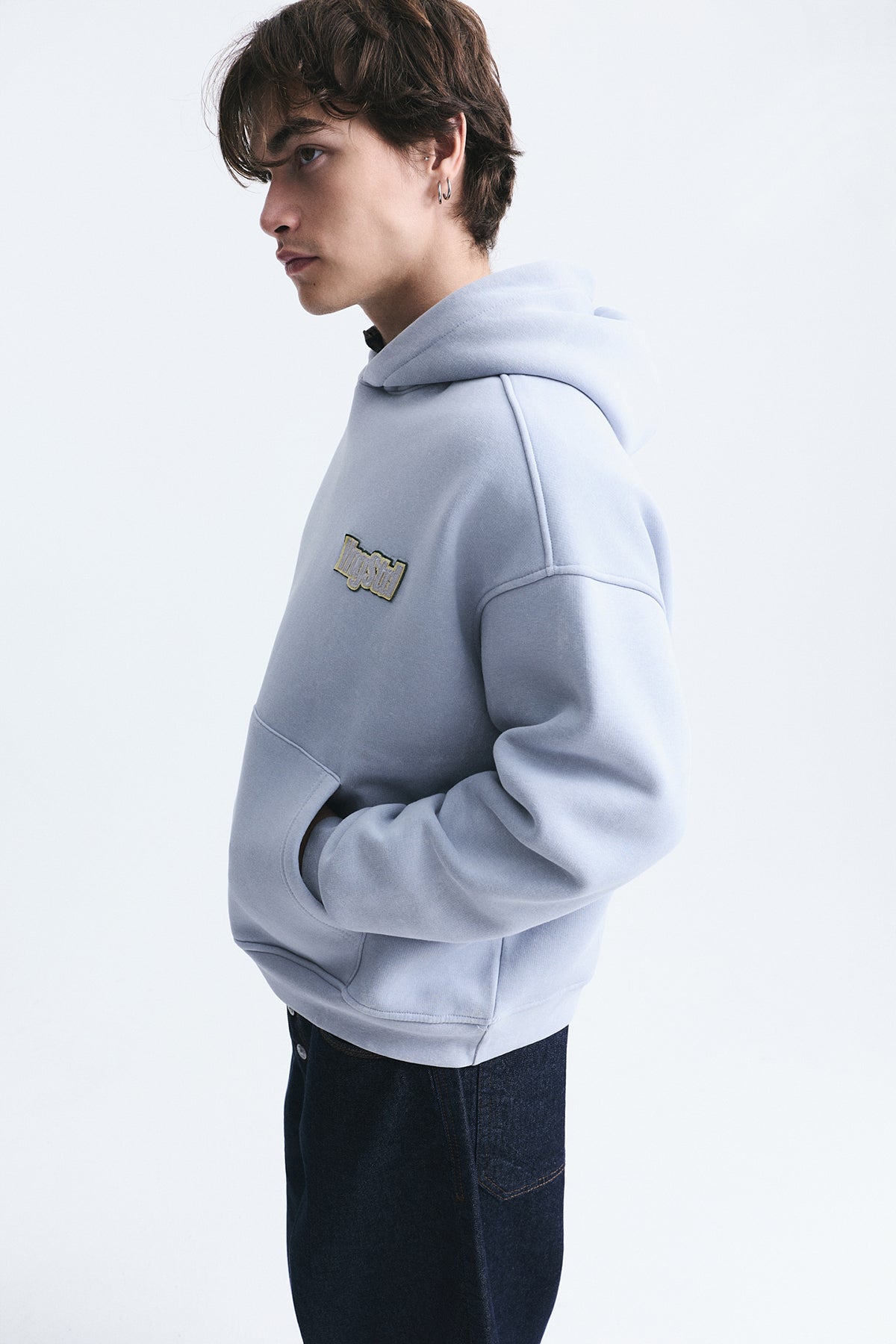 Oversized Sweatshirt with Back Print