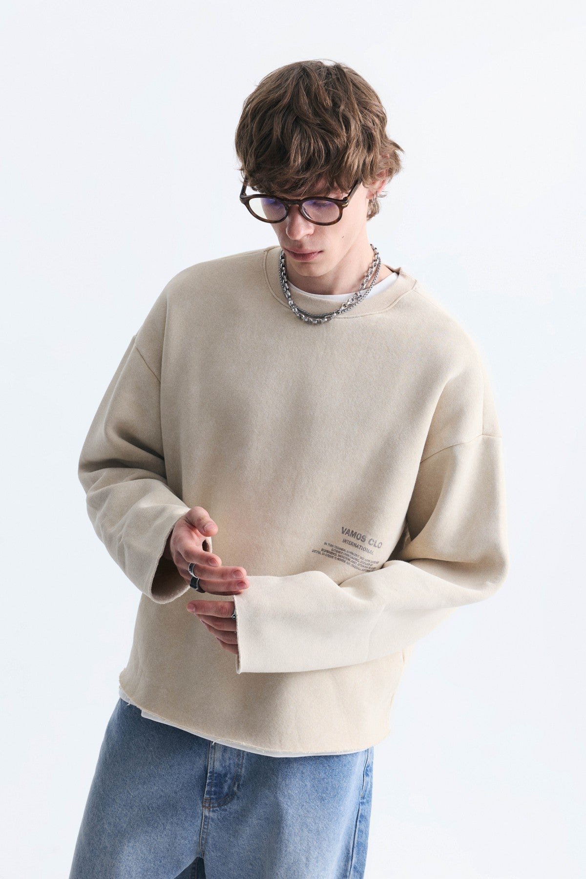 Boxy Fit Sweatshirt