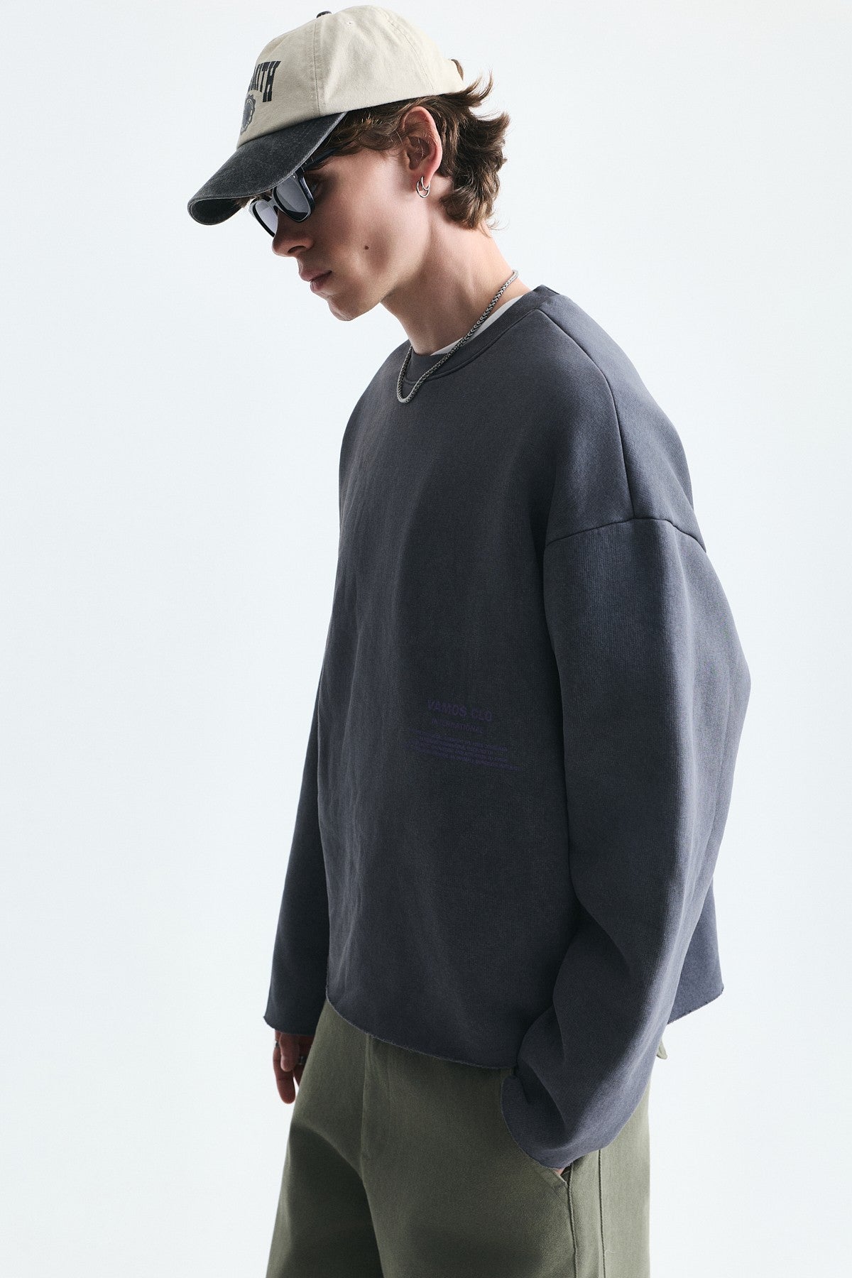 Boxy Fit Sweatshirt