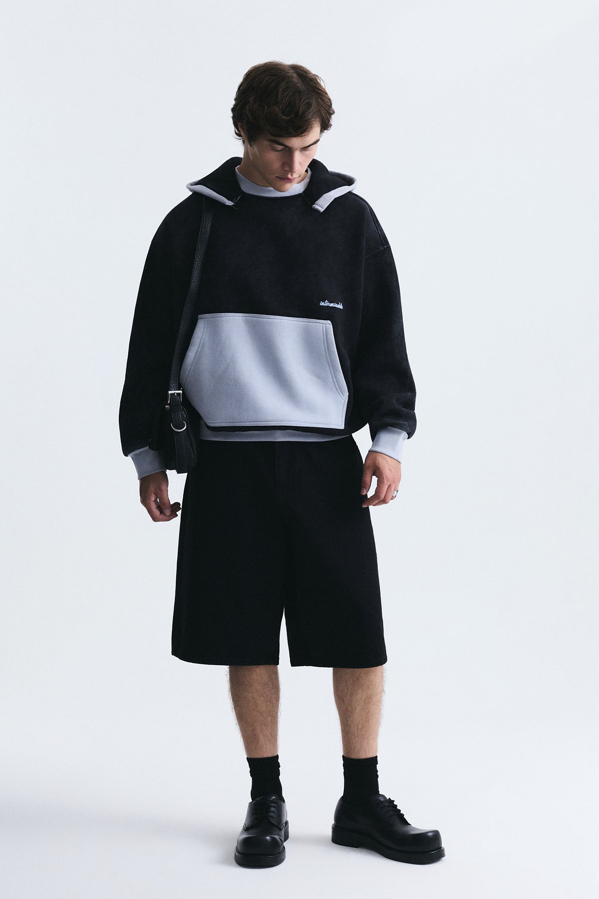 Block-Color Oversized Sweatshirt