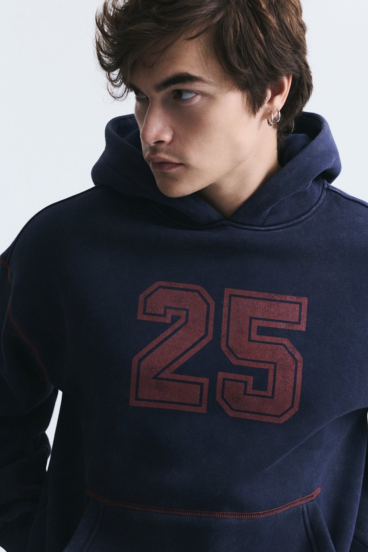 Printed Oversized Sweatshirt