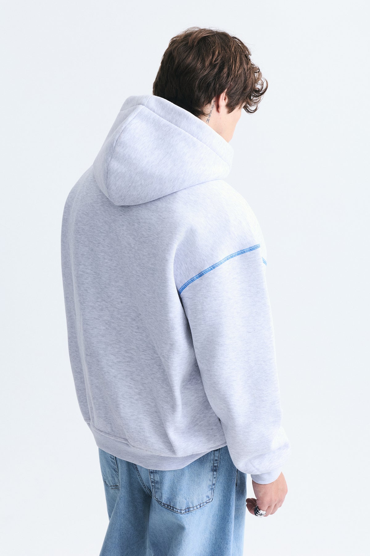 Printed Oversized Sweatshirt
