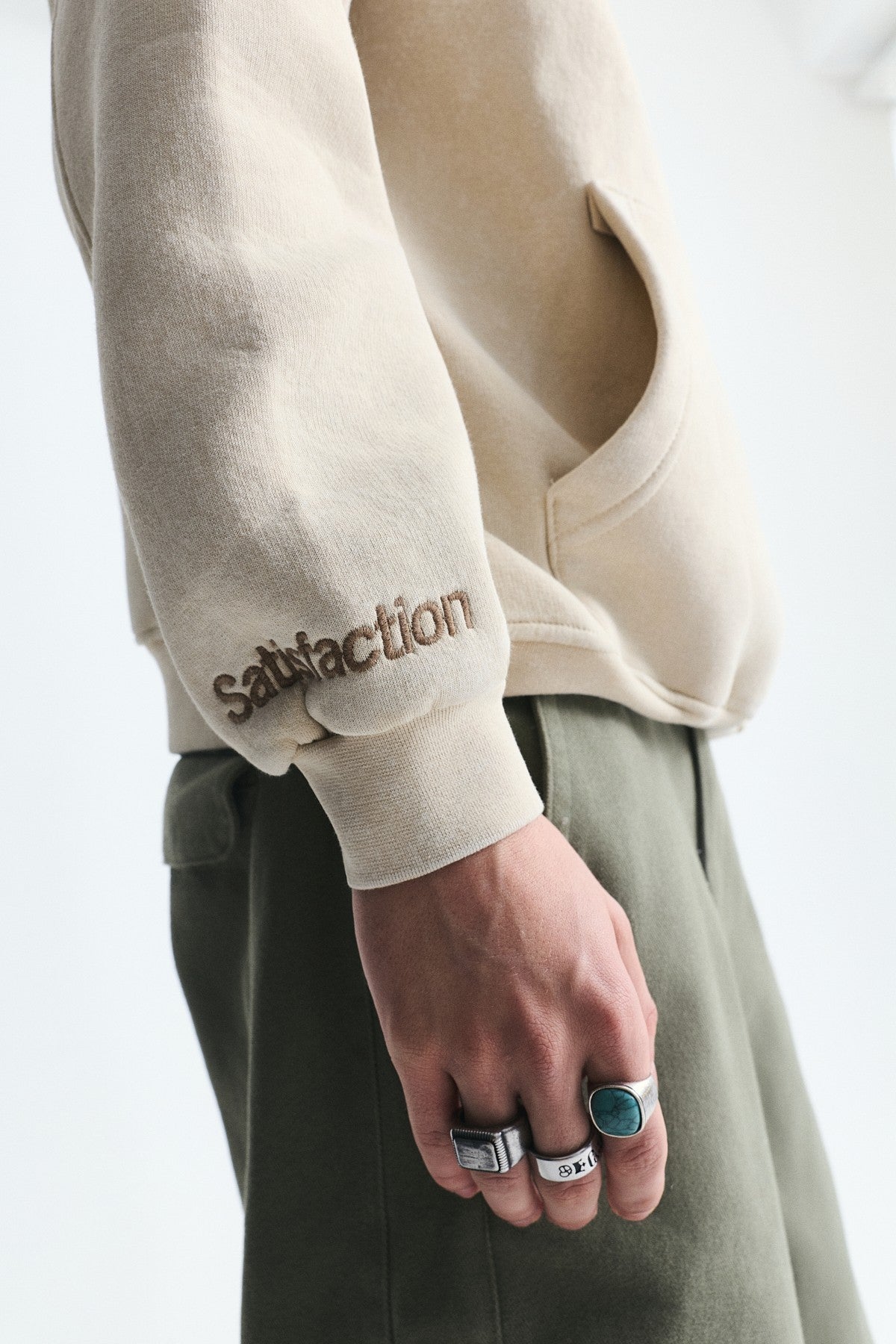 Oversized Printed Hooded Sweatshirt V70-266