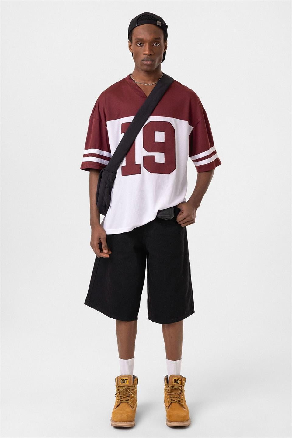 Oversized Printed Jersey T-Shirt