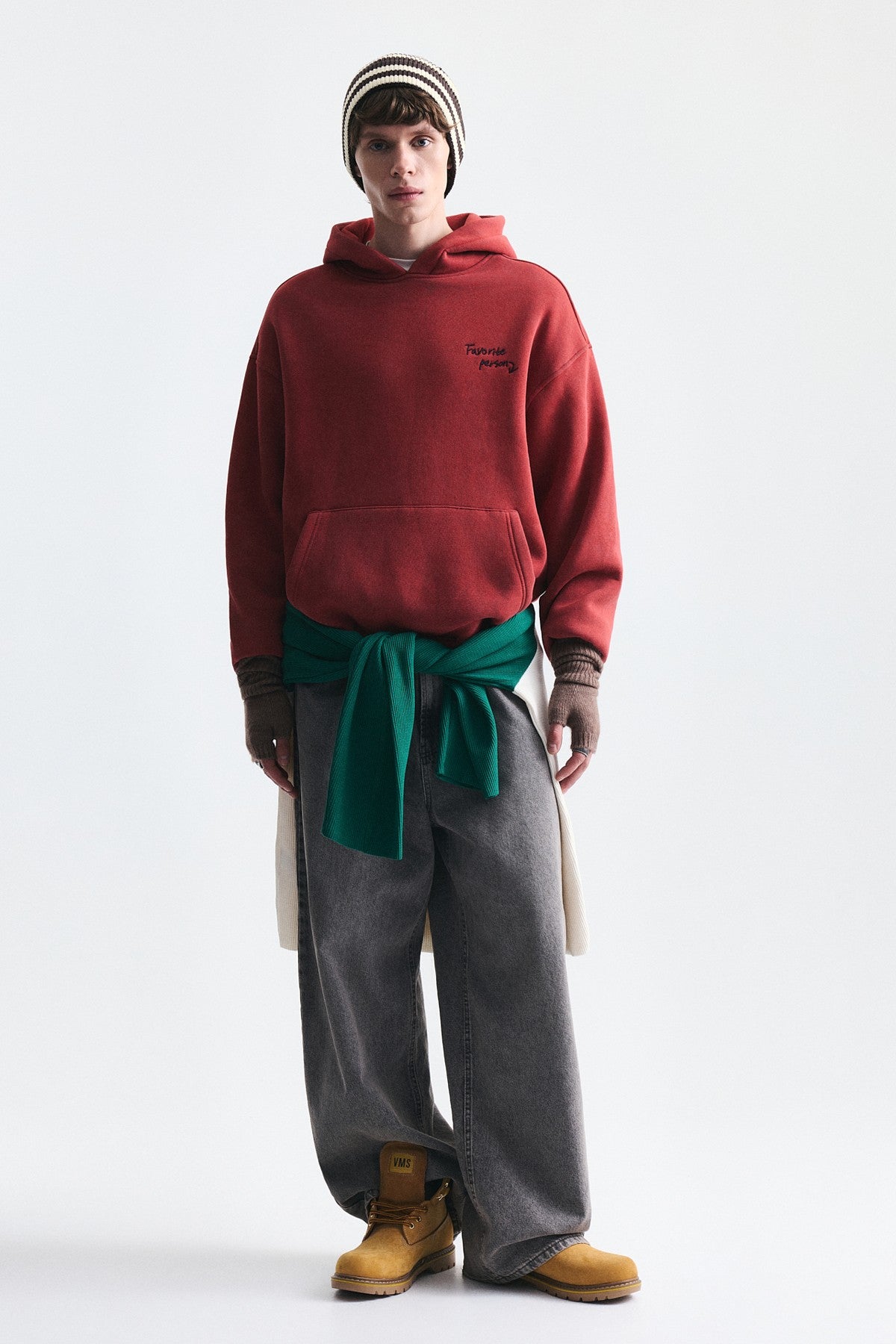 Oversized Sweatshirt with Back Print