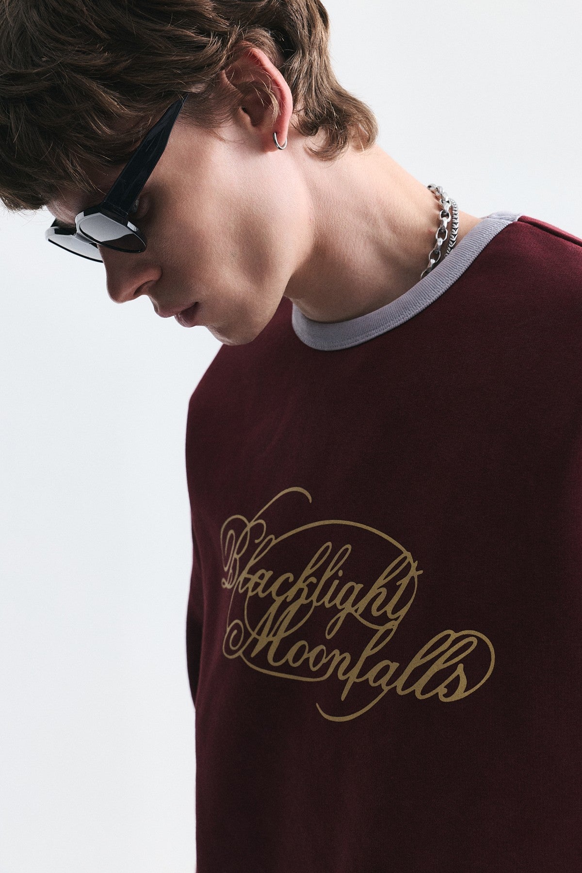 Boxy Fit Printed Sweatshirt