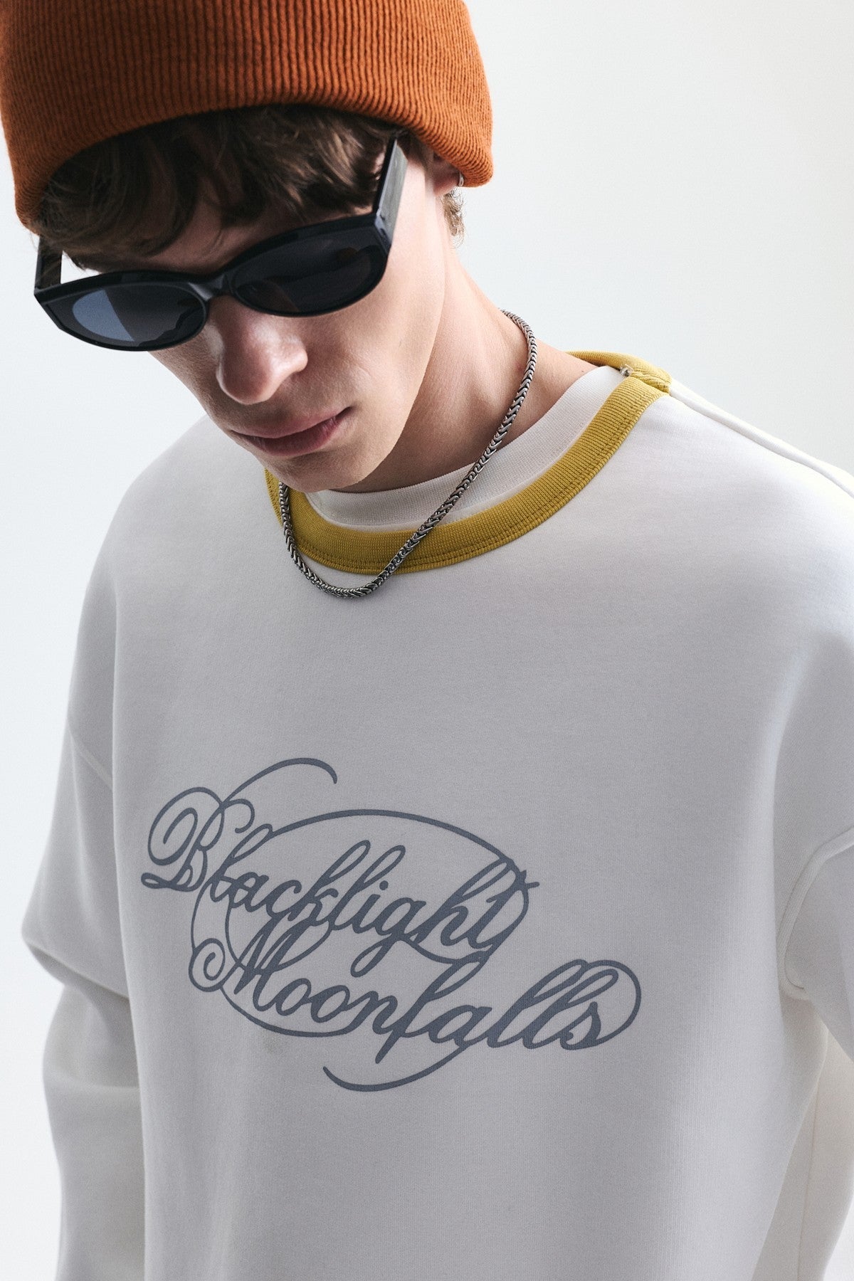 Boxy Fit Printed Sweatshirt