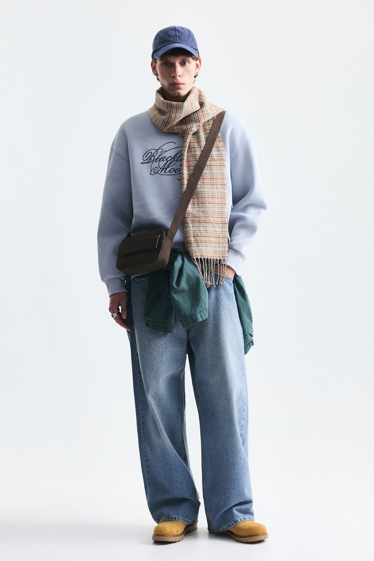 Boxy Fit Printed Sweatshirt