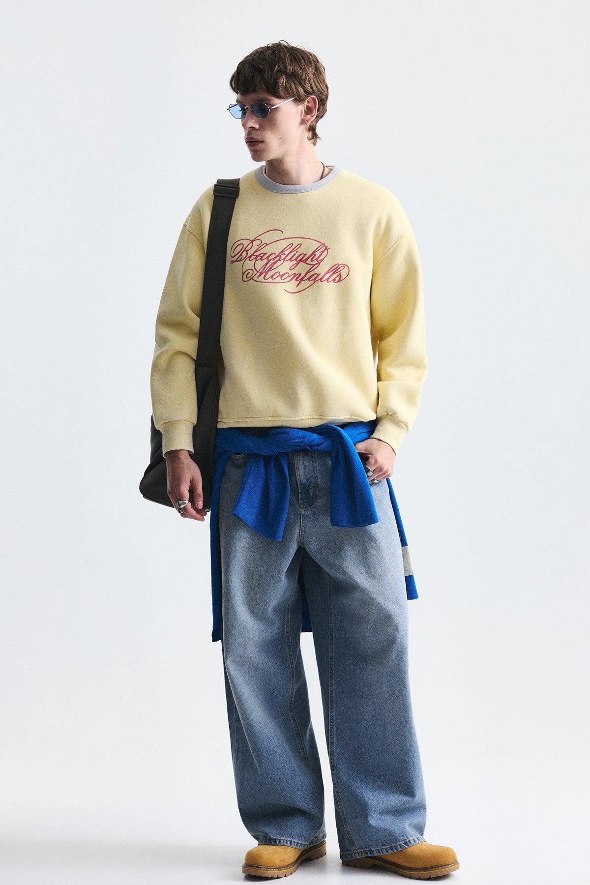 Boxy Fit Printed Sweatshirt