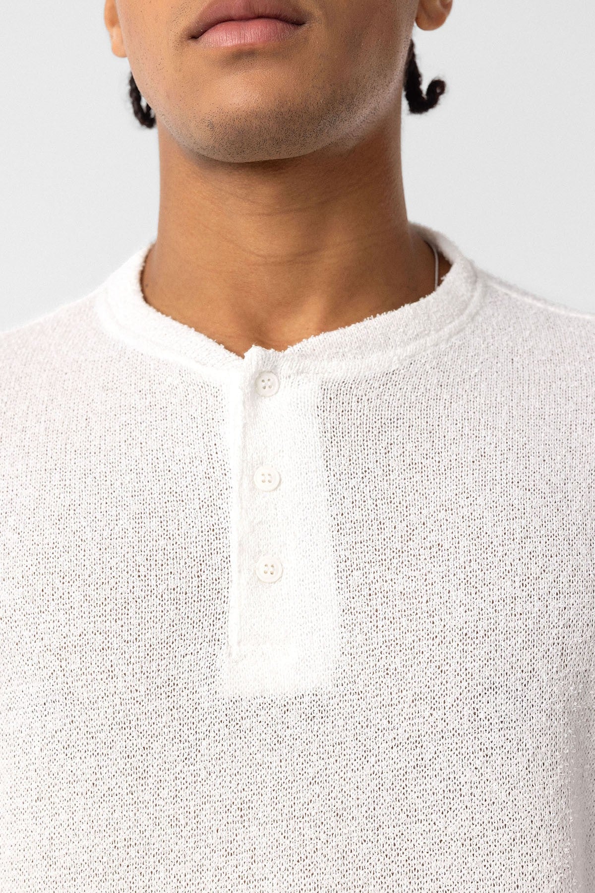 Basic Oversized Button-Down T-Shirt