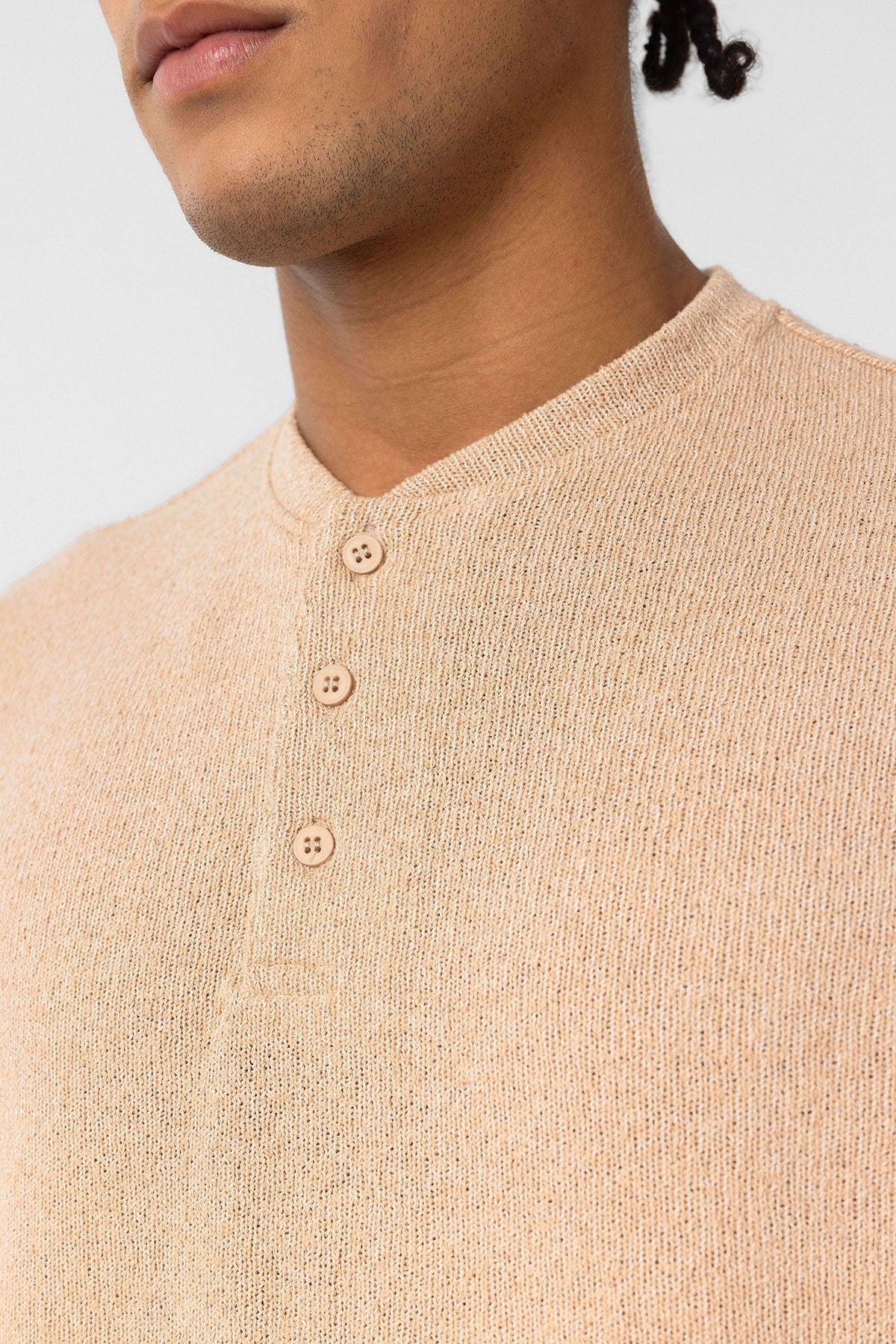 Basic Oversized Button-Down T-Shirt