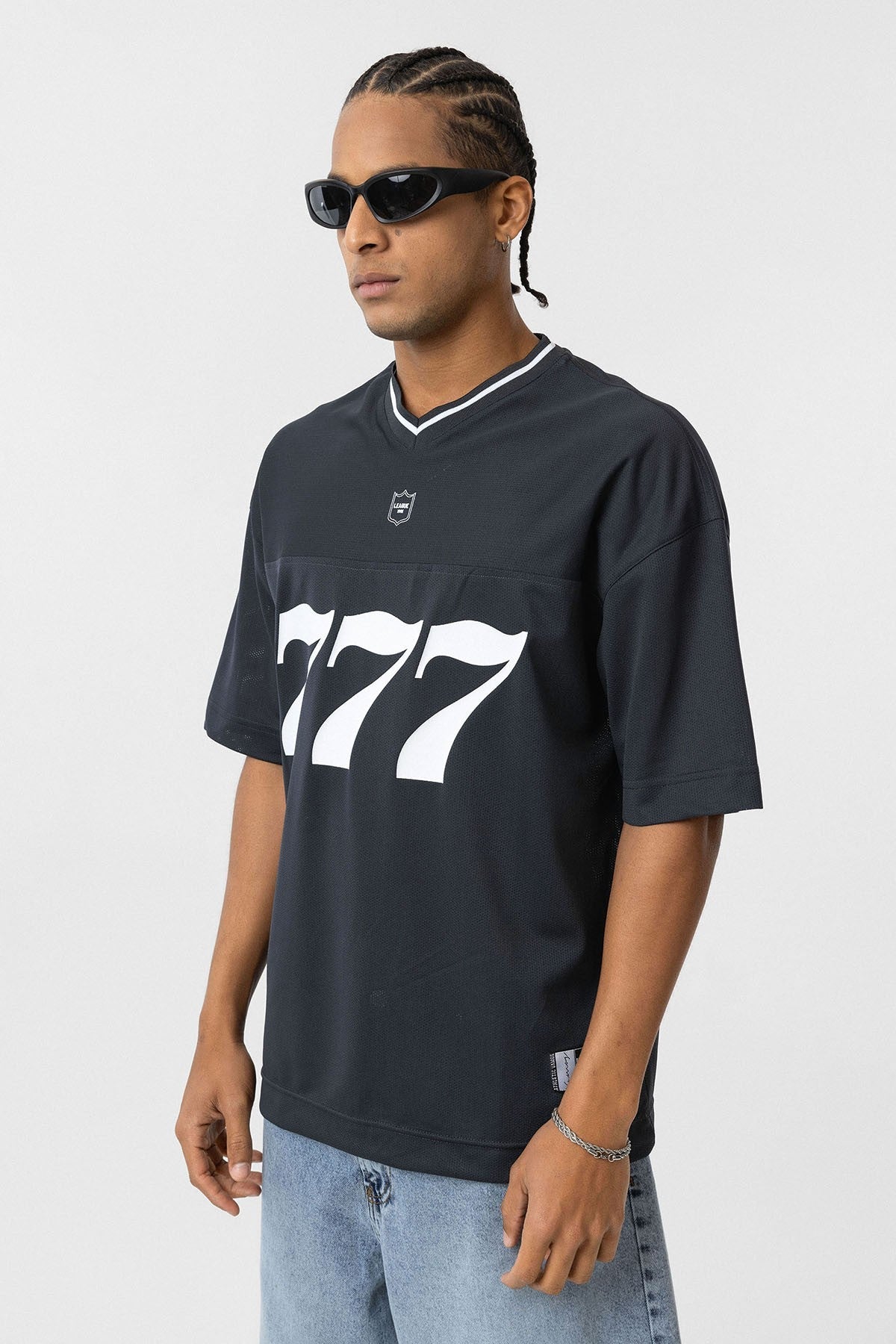 Oversized V-Neck T-Shirt
