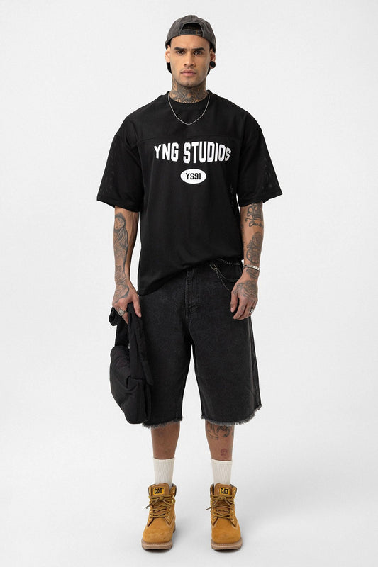 Oversized Printed Jersey T-Shirt