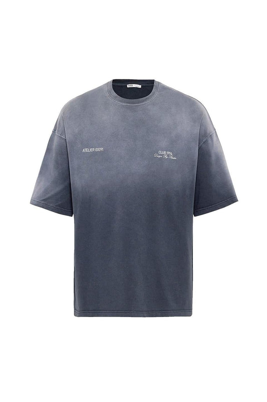 Oversized T-Shirt with Washed Finish V70-59