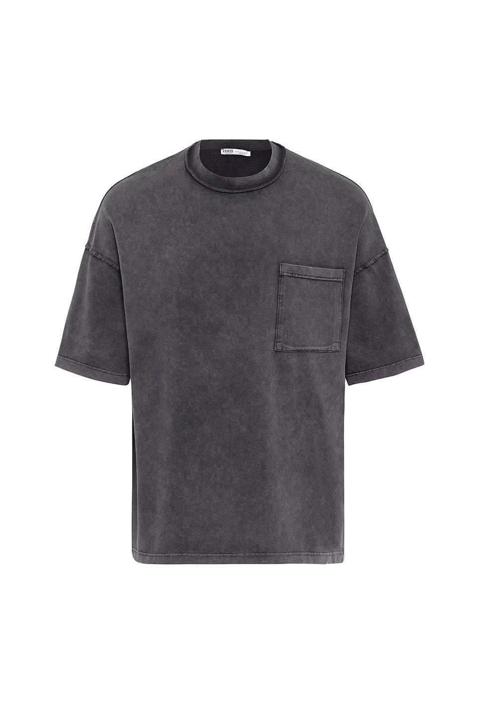 Oversized T-Shirt with Pockets (Machine Washable)