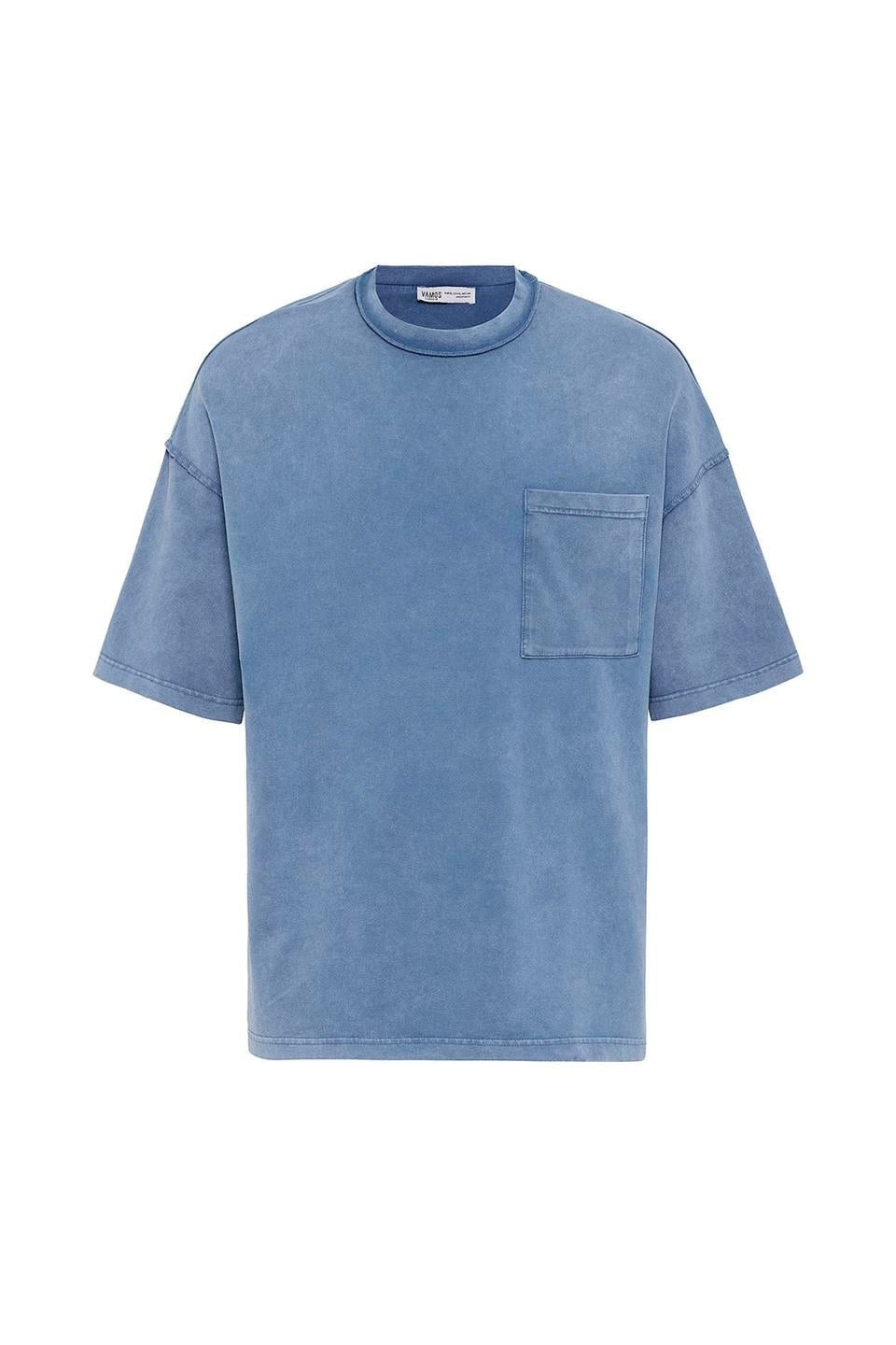 Oversized T-Shirt with Pockets (Machine Washable)