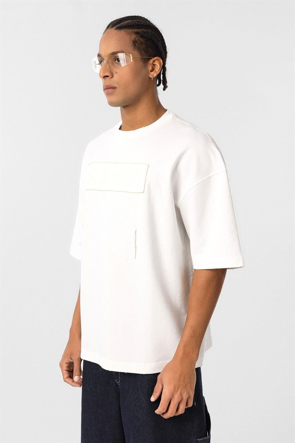 Oversized Printed T-Shirt (Machine Washable)